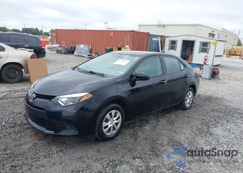 2016 Toyota Corolla L from USA, damaged, VIN 2T1BURHE0GC707679